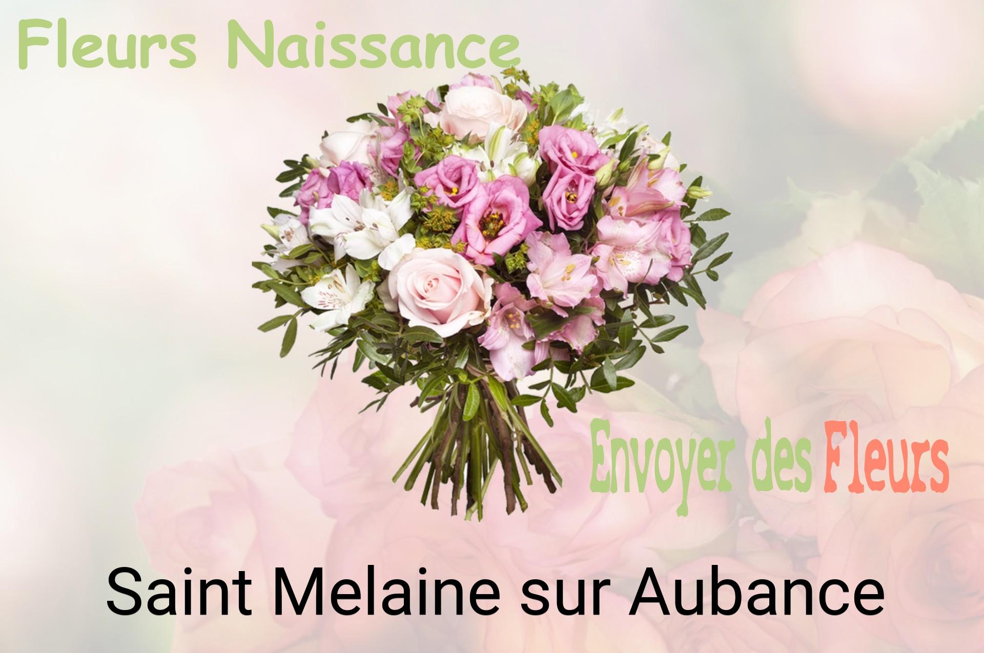 Bouquet de fleurs de naissance livré à Saint-Melaine-sur-Aubance